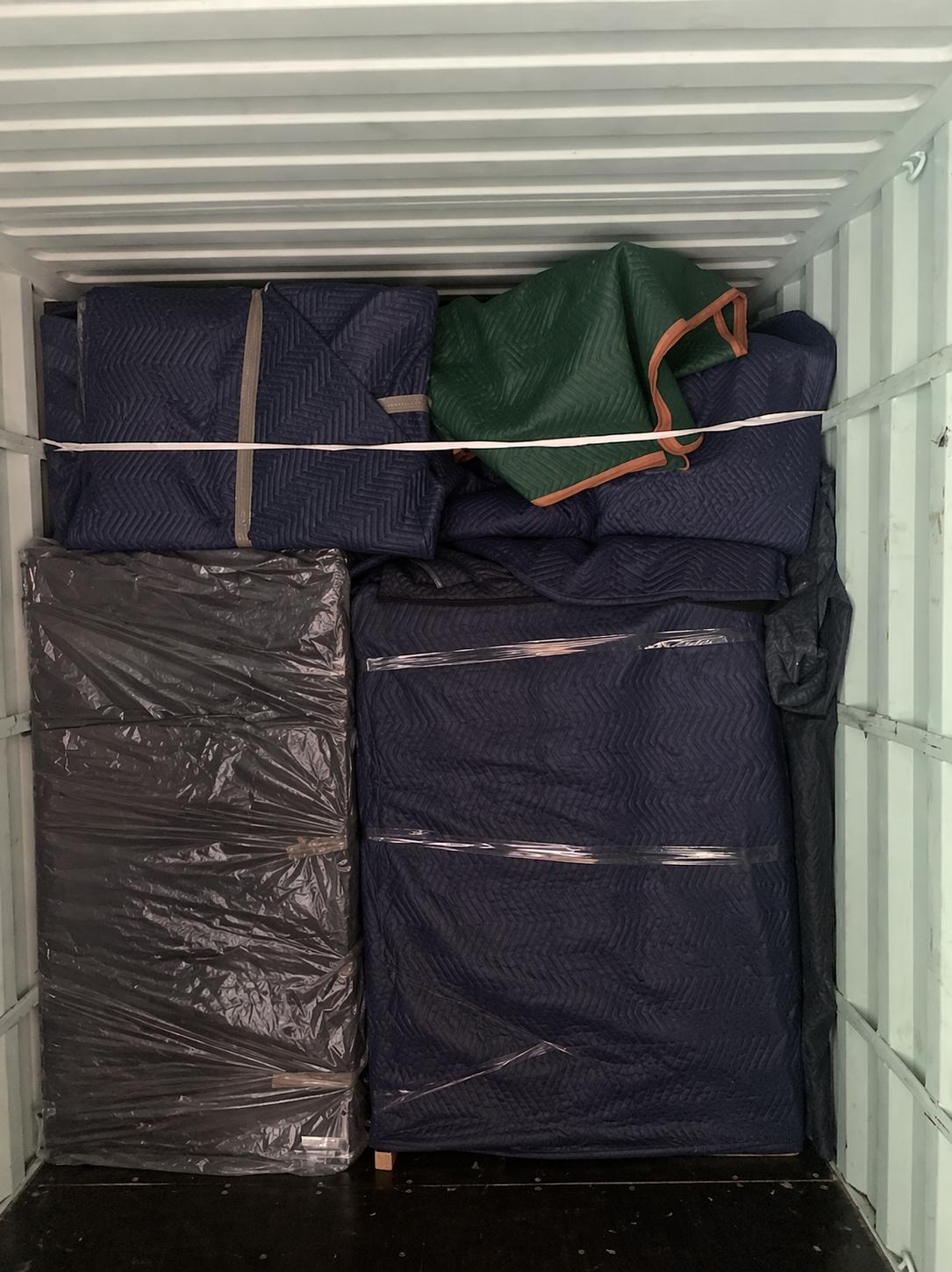 Mobile Storage container ready for loading in Sydney